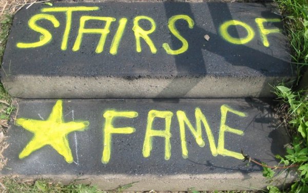 Erste Stufe der Stair of Fame